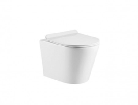 Подвесной Унитаз «Azario» Овальный, Безободковый (AZ2001)