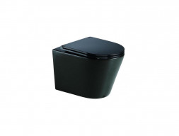 Подвесной Унитаз «Azario» Teramo, Безободковый, с Сиденьем (AZ053ERMB)