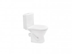 Напольный Унитаз-Компакт «Santek» Алькор Стандарт Овальный, с Сиденьем (1WH302196)