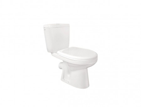 Напольный Унитаз-Компакт «Santek» Анимо Овальный, с Сиденьем (1WH302137)