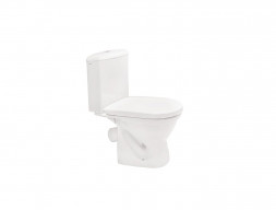 Напольный Унитаз-Компакт «Santek» Алькор Стандарт Овальный, с Сиденьем (1WH302140)