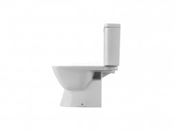 Напольный Унитаз-Компакт «Santek» Нео Прямоугольный, с Тонким Сиденьем (1WH302470)