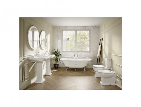 Напольный Унитаз-Компакт «Roca» Carmen Овальный, Безободковый (73420A7000)