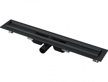 Душевой Лоток «AlcaPlast» Горизонтальный Слив (APZ101BLACK550)