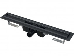 Душевой Лоток «AlcaPlast» Горизонтальный Слив (APZ1BLACK650)