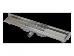 Душевой Лоток «AlcaPlast» Регулируемый Воротник, Горизонтальный Слив (APZ104550)