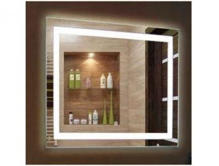 Зеркало для Ванной «Континент» Rimini 1200х800 LED Подсветка с Подогревом Музыкальным Блоком (ЗЛП168)