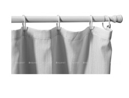 Карниз для Ванны «Aquanet» Sr0020a, Раздвижной 110-200, Гянцевый Белый