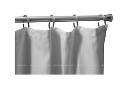 Карниз для Ванны «Aquanet» Sr0022c, Раздвижной 110-200, Матовый Хром