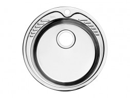 Мойка для Кухни «Iddis» Suno Круглая 490x490x180 (SUN49P0i77)