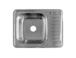 Мойка для Кухни «Iddis» Basic Прямоугольная 650x500x165 (BAS65SLi77)
