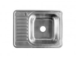 Мойка для Кухни «Iddis» Basic Прямоугольная 650x500x165 (BAS65SRi77)