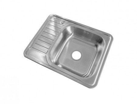 Мойка для Кухни «Iddis» Basic Прямоугольная 650x500x165 (BAS65SRi77)