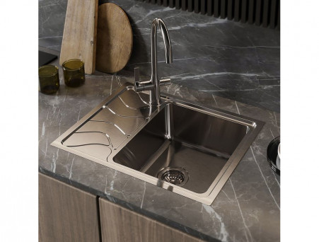 Мойка для Кухни «Iddis» Reeva Прямоугольная 615x480x210 (REE61SRi77)