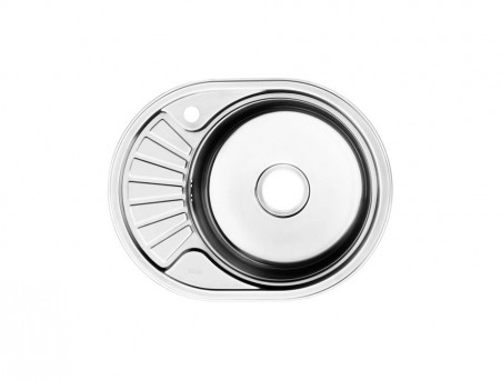 Мойка для Кухни «Iddis» Suno Овальная 600x470x180 (SUN60PRi77)