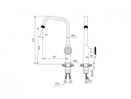 Смеситель для Кухни «Iddis» Grange (GRAGM00i05)