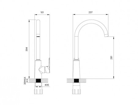 Смеситель для Кухни «Iddis» Cloud (CLOWG00i05)