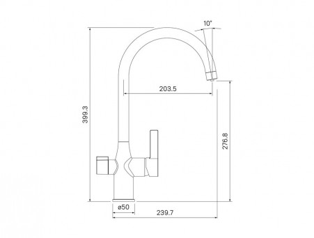 Смеситель для Кухни «Iddis» Pure (PURSBFJi05)