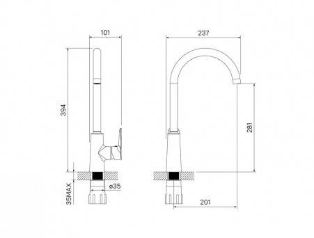 Смеситель для Кухни «Iddis» Cloud (CLOSB00i05)