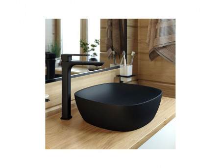 Смеситель для Накладного Умывальника «Iddis» Slide, Стиль: Модерн (SLIBL01i01)