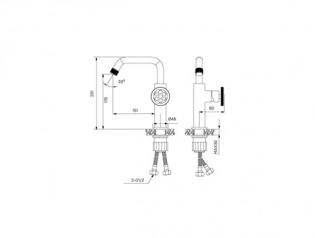 Смеситель для Умывальника «Iddis» Grange, Стиль: Модерн (GRABLR0i01)