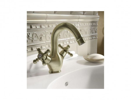 Смеситель для Умывальника «Iddis» Sam, Стиль: Ретро (SAMBR00i01)