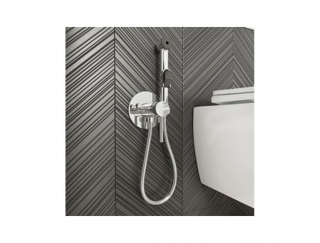 Смеситель Скрытого Монтажа с Гигиеническим Душем «Iddis» Axes, Стиль: Классический (003SBR0i08)