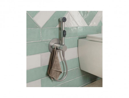 Смеситель Скрытого Монтажа с Гигиеническим Душем «Iddis» Axes, Стиль: Модерн (003BNR0i08)