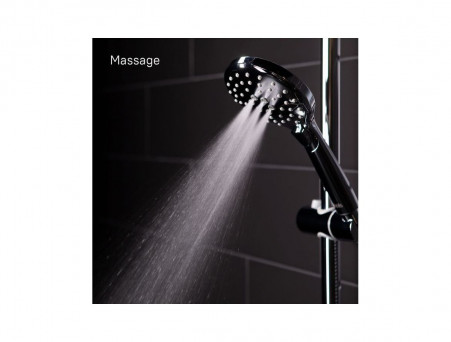 Душевой Гарнитур с Верхней Лейкой «Iddis» Ray, Стиль: Модерн (RAYSB3Fi76)