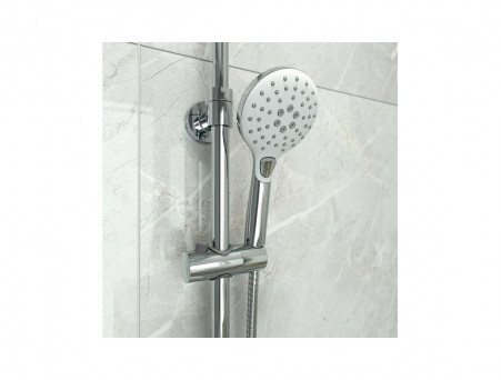 Душевой Гарнитур с Верхней Лейкой «Iddis» Ray, Стиль: Модерн (RAYSW3Fi76)