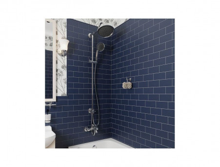 Душевой Гарнитур с Верхней Лейкой «Iddis» Retro, Стиль: Ретро (RETSB4Fi76)