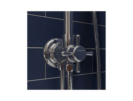 Душевой Гарнитур с Верхней Лейкой «Iddis» Retro, Стиль: Ретро (RETSB4Fi76)