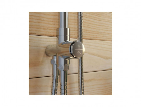 Душевой Гарнитур с Верхней Лейкой «Iddis» SpaHome, Стиль: Модерн (SPA3F0Ci76)