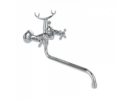 Смеситель для Ванны с Длинным Изливом «Iddis» Jeals, Стиль: Классический (JE2SBL0i10)