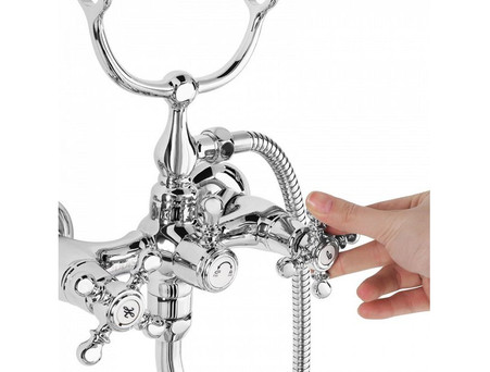 Смеситель для Ванны с Длинным Изливом «Iddis» Sam, Стиль: Ретро (SAMSBL2i10)