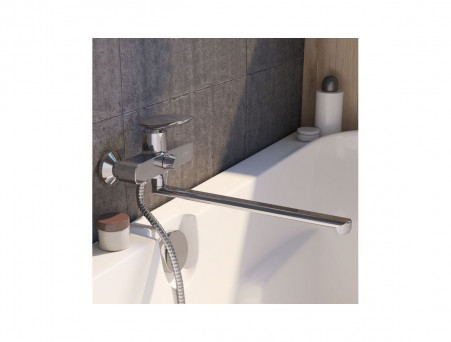 Смеситель для Ванны с Длинным Изливом «Iddis» Stone, Стиль: Модерн (STOSB00i10WA)