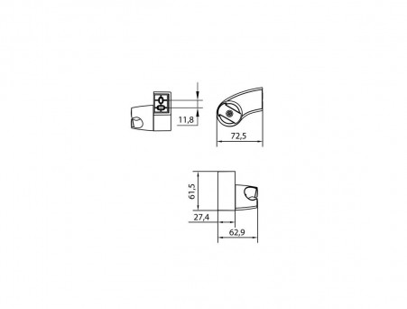 Держатель для Лейки «Iddis» Optima Home, Стиль: Классический (040CP00I53)