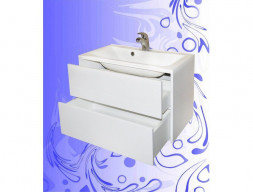 Тумба под Раковину «Андария» Дрея Tip-on, Elen 75, Люкс (Т58/6.3 Л)