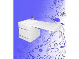 Тумба под Раковину и Стиральную Машину «Андария» Дрея, Даллас 1100, Доводчик (Т101/6.1)