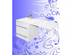 Тумба под Раковину и Стиральную Машину «Андария» Дрея, Даллас 1200, Доводчик (Т102/6.1)