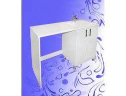 Тумба под Раковину и Стиральную Машину «Андария» №1, Даллас 1200, Правая (Т102 ПР)