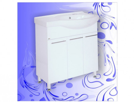 Тумба под Раковину «Андария» №21, Коралл 82 лев(пр), Люкс (Т24 ЛЕВ.(ПР.))