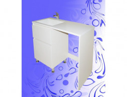 Тумба под Раковину и Стиральную Машину «Андария» №28, Даллас 1000, Левая(Правая) (Т104/4.2 ЛЕВ.(ПР.))