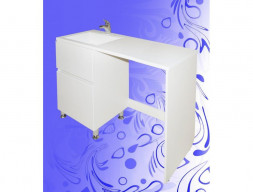 Тумба под Раковину и Стиральную Машину «Андария» №28, Даллас 1300, Левая(Правая) (Т107/4.2 ЛЕВ.(ПР.))