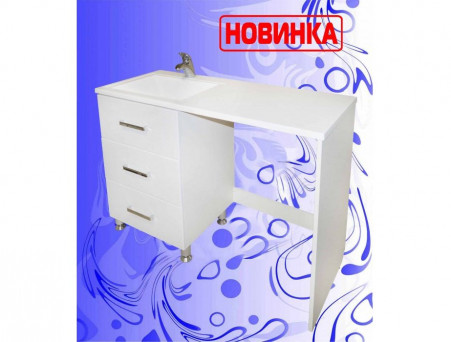 Тумба под Раковину и Стиральную Машину «Андария» №35, Даллас 1150, Левая(Правая) (Т105/14 ЛЕВ (ПР.))