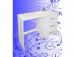 Тумба под Раковину и Стиральную Машину «Андария» №35, Даллас 1300, Левая(Правая) (Т107/14 ЛЕВ.(ПР.))