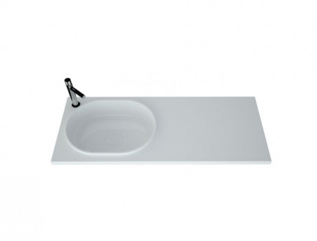 Тумба под Раковину и Стиральную Машину «Андария» №40 Tip-on, Bruks 1200, Люкс, Левая (Т102/4.3 Л ЛЕВ)