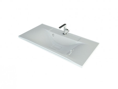 Тумба под Раковину «Андария» №41, Elen 100, Дуб Винтаж Графит-Белый, Левая(Правая) (Т60/19 ДУБ ВИНТ.ГРАФ.-БЕЛ. ЛЕВ.(ПР.))