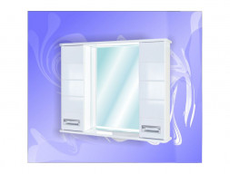 Зеркало-Шкаф для Ванной «Андария» Андреа 2 800 (Ш55)