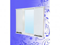 Зеркало-Шкаф для Ванной «Андария» Байкал-6 Фасад 800 (Ш51.6 Ф)